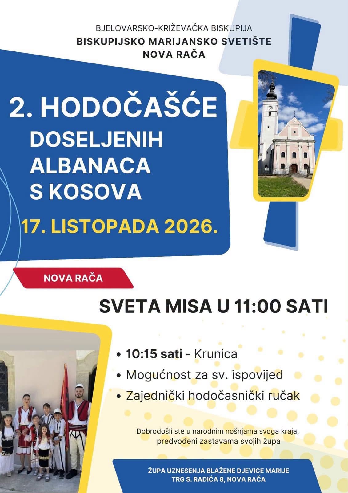 2. Hodočašće doseljenih Albanaca s Kosova.